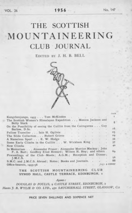 SMCJ Number 147 - Vol 26 - May 1956 cover